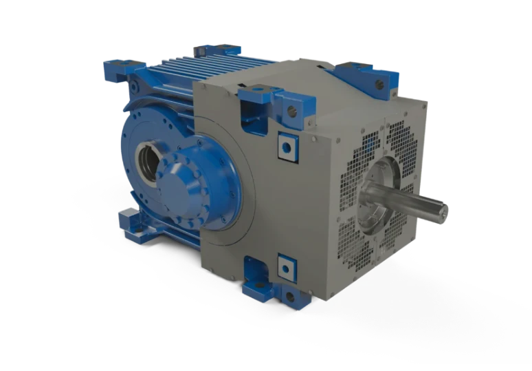 Reductor ortogonal MAXXDRIVE XT NORD Drivesystems con carcasa monobloque y alta capacidad térmica